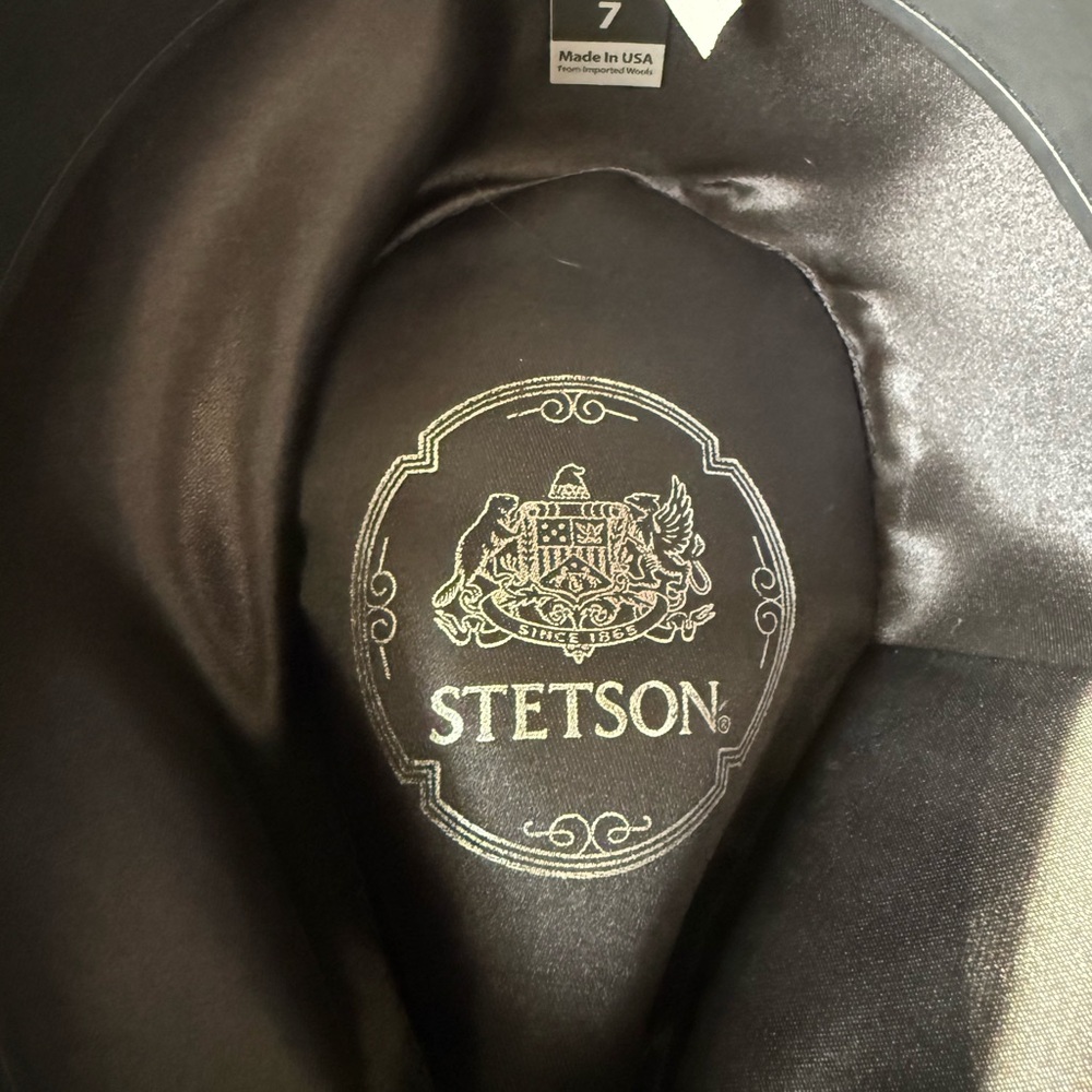 Stetson Navy Blue Star-Cut Out Women’s Hat size 7 - Picture 10 of 10